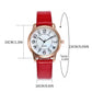Frosted Dial Leather Women Watch
