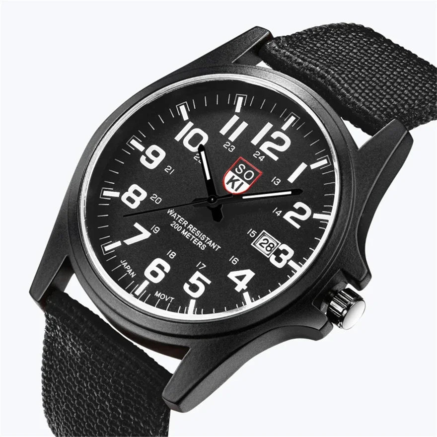 Casual Quartz Sport Men Watch