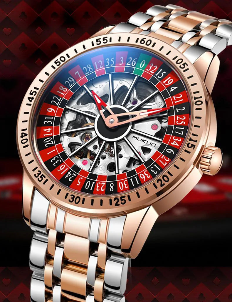 Rotating Dial Automatic Men Watch