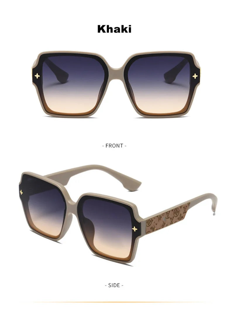 Large Frame Luxury Sunglasses