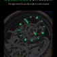 Skeleton Automatic Steel Men Watch