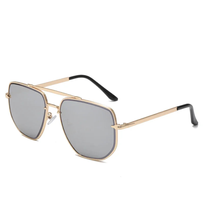 Vintage Metal Design Sunglasses