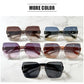 Oversized Rimless Women Sunglasses