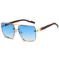 Retro Metal Square Sunglasses