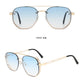 Steampunk Square Metal Sunglasses