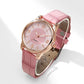 Luxury Leather Quartz Women Watch
