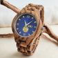 Wooden Luminous Women Watch