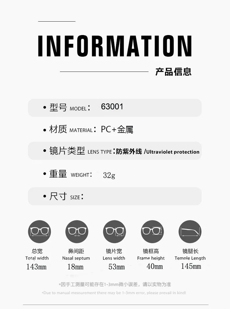 Small Oval Fashion Sunglasses