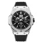 Automatic Silicone Strap Men Watch