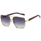 Retro Metal Square Sunglasses