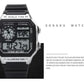 Retro Digital Men Sports Watch