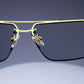Frameless Classic Square Sunglasses