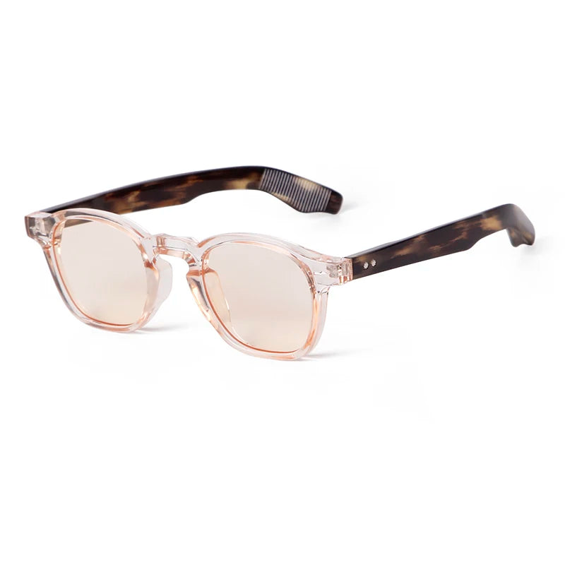 Yellow Orange Retro Sunglasses