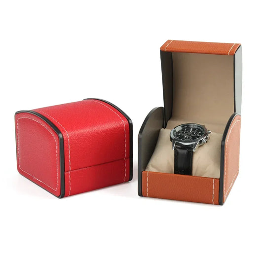 PU Leather Watch Storage Case