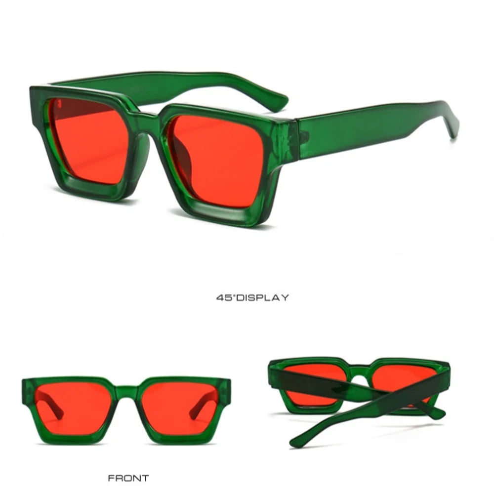 Designer Square Luxury Sunglasses