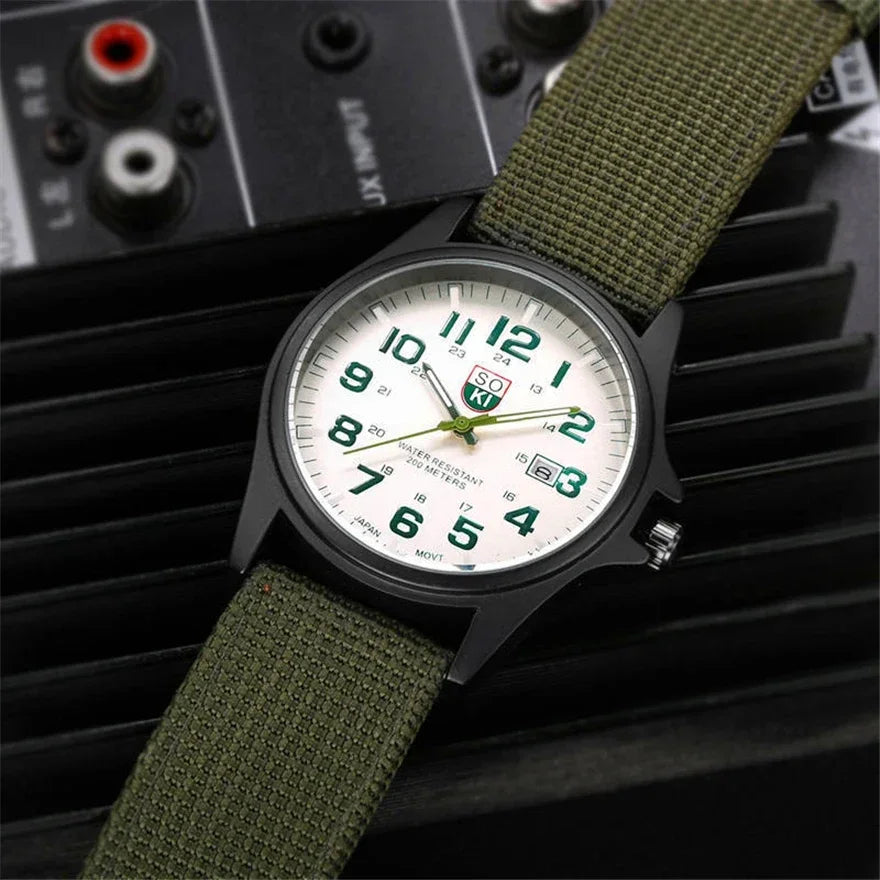 Casual Quartz Sport Men Watch