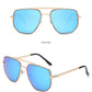 Vintage Metal Design Sunglasses