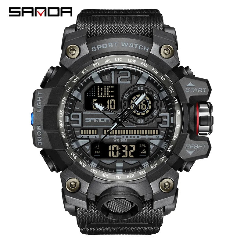 Military Waterproof Quartz Men Watch
