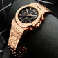 Chronograph Steel Quartz Men Watch