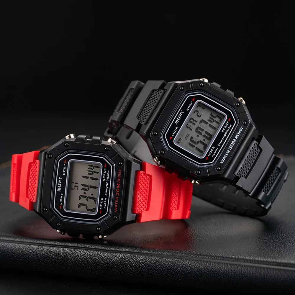 Waterproof LED Digital Sports Watch