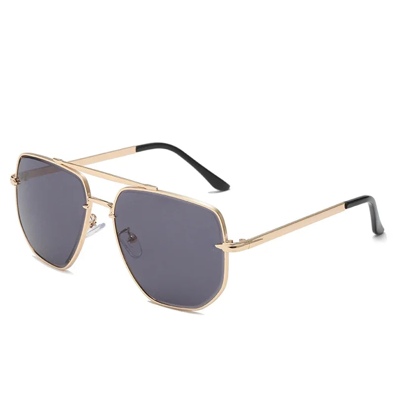 Vintage Metal Design Sunglasses
