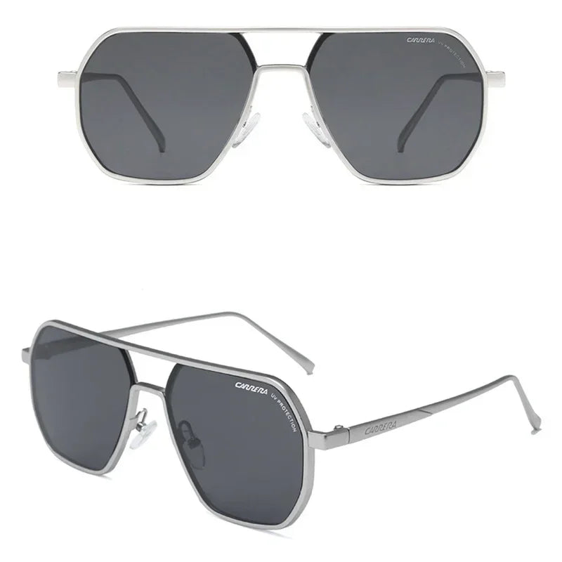 Vintage Metal Driving Sunglasses