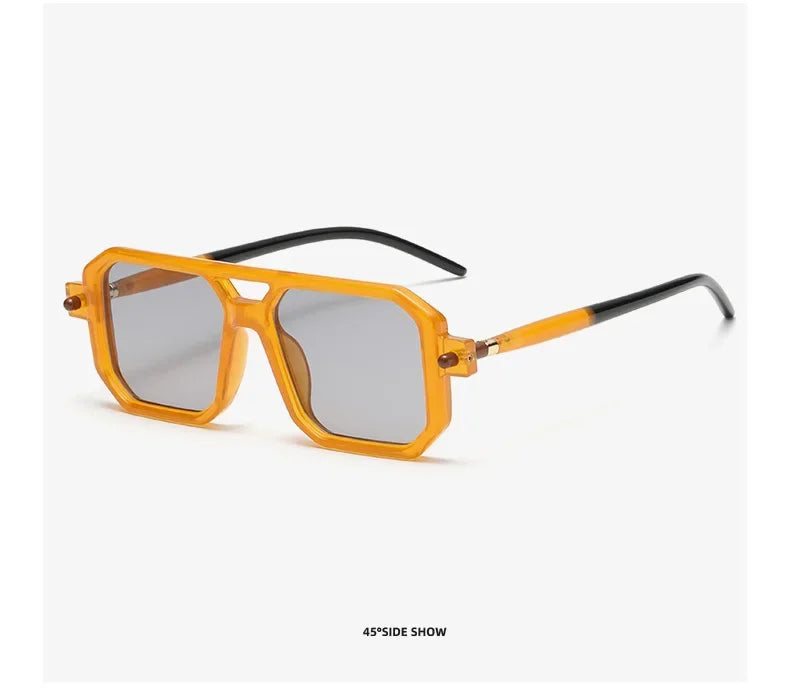 Thick Frame Square Sunglasses