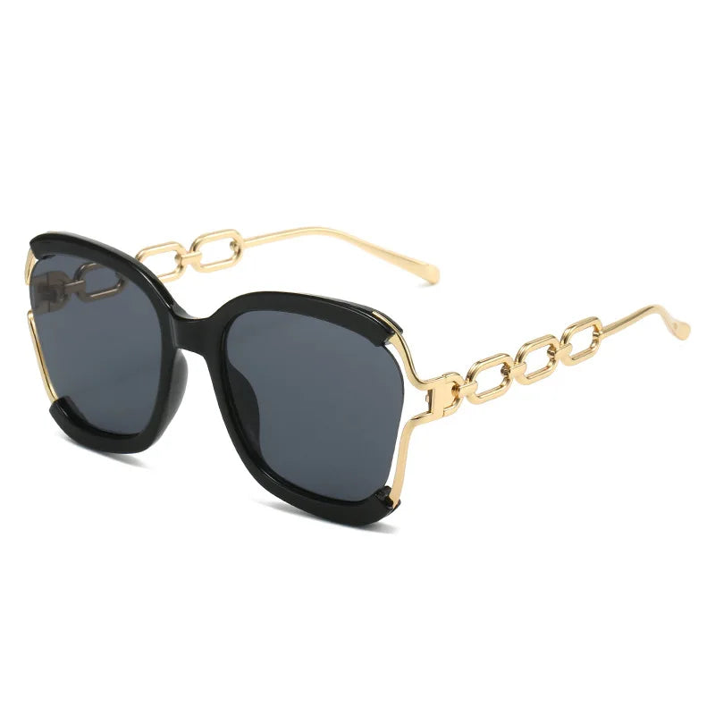 Chain Metal Retro Sunglasses