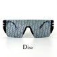 Rimless Oversized Luxury Sunglasses