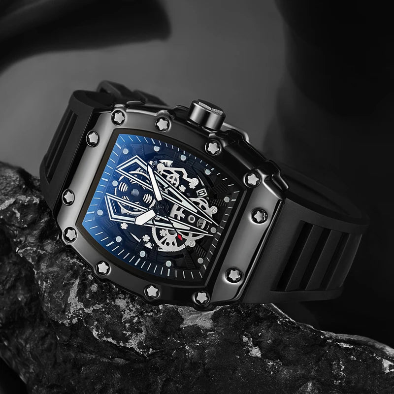 Large Dial Waterproof Men Watch