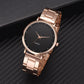 Rose Gold Business Women Watch