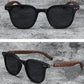 Wood Grain Polarized Sunglasses