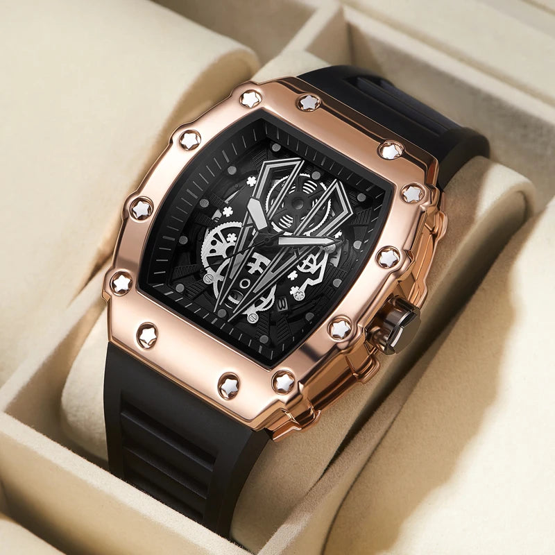 Large Dial Waterproof Men Watch