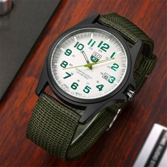 Casual Quartz Sport Men Watch