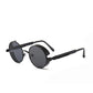 Steampunk Round Retro Sunglasses