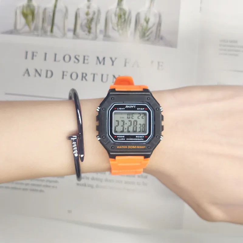 Waterproof LED Digital Sports Watch