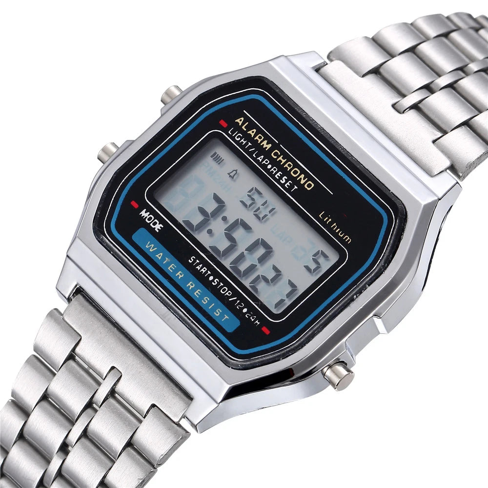 Waterproof LED Digital Sports Watch