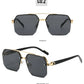 Half Frame Retro Sunglasses