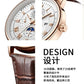 Waterproof Leather Sport Men Watch