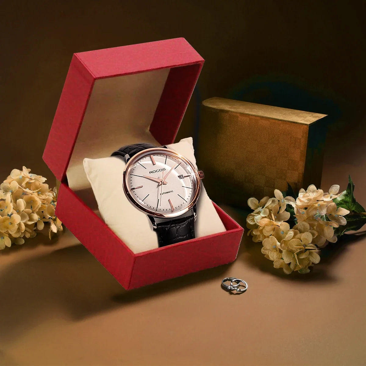 PU Leather Watch Storage Case