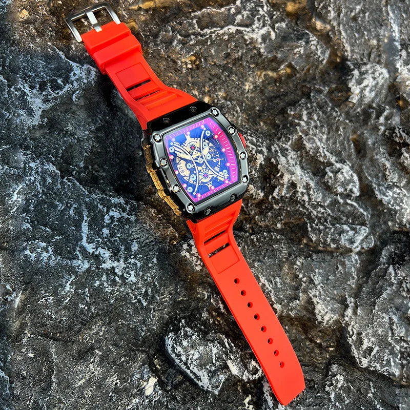 Barrel Dial Night Glow Watch