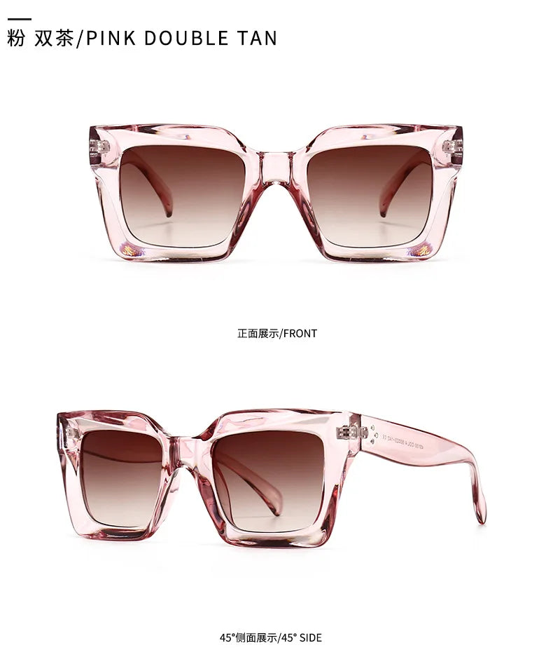 Designer Retro Rivet Sunglasses