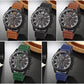 Leather Strap Quartz Men Watch