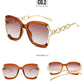 Chain Metal Retro Sunglasses