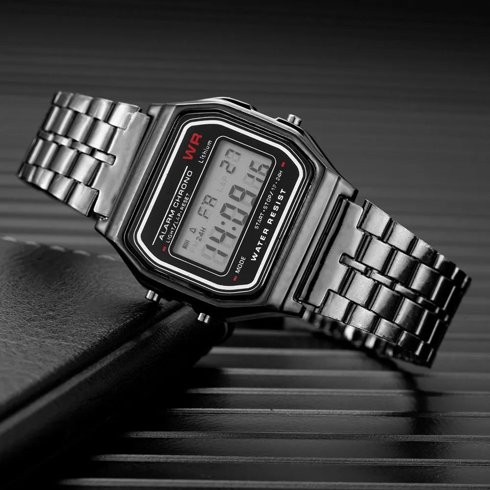 Waterproof LED Digital Sports Watch