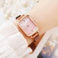 Square Dial Bracelet Watch Set