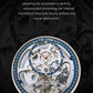 Skeleton Automatic Steel Men Watch