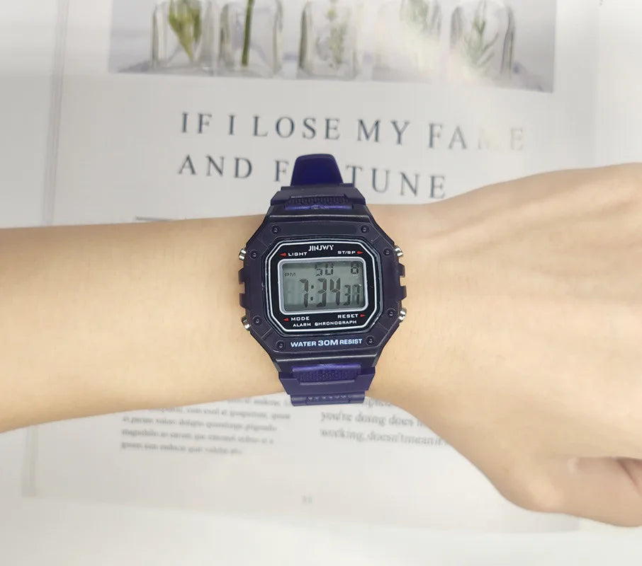 Waterproof LED Digital Sports Watch