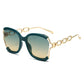 Chain Metal Retro Sunglasses