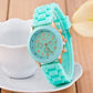 Silicone Strap Fashion Women Watch